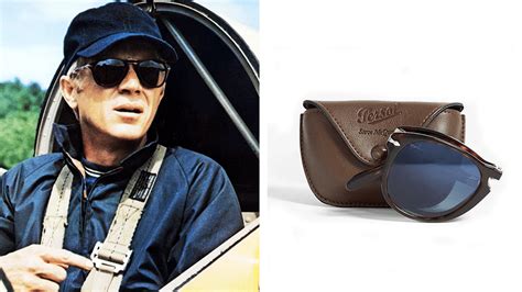 persol steve mcqueen pilot sunglasses.